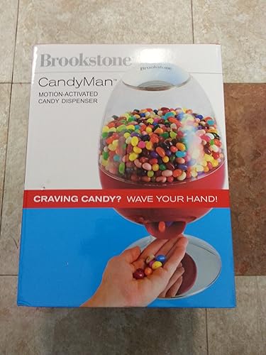 Brookstone Candyman - Dispensador de caramelos activado por movimiento