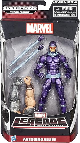 Miniatura 2 de Marvel Legends Infinite Series Avenging Allies Machine Man - Figura de 6 pulgadas