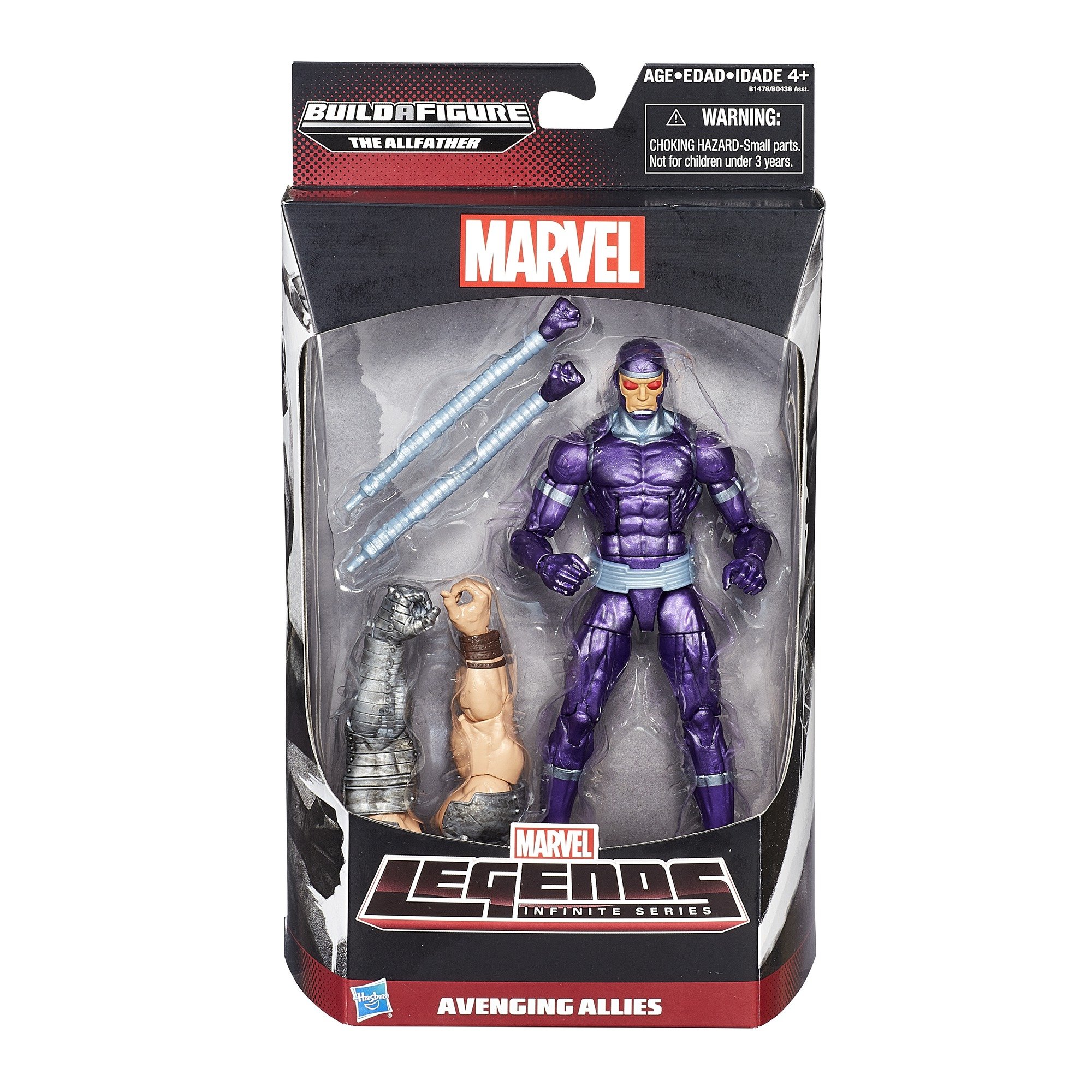Marvel Legends Infinite Series Avenging Allies Machine Man 6 Inch