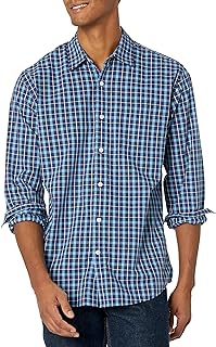 Amazon Essentials Men's Regular-Fit Long-Sleeve Casual Poplin Shirt