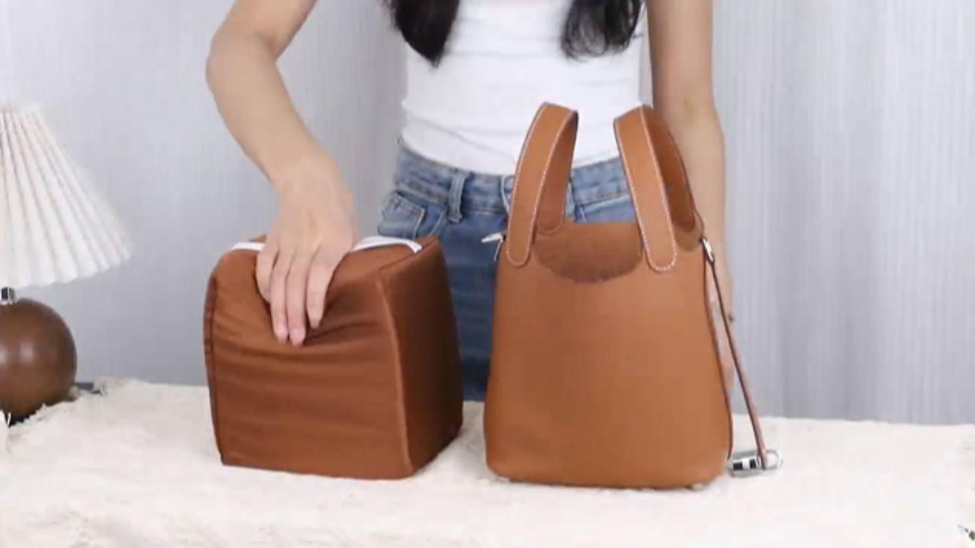 Amazon.co.jp: KINGS IN BAG エルメスピコタン用 バッグピロー サテン