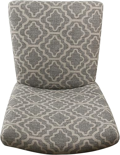 Miniatura 9 de HomePop Parsons - Silla de comedor clásica, paquete individual, textil, color marrón