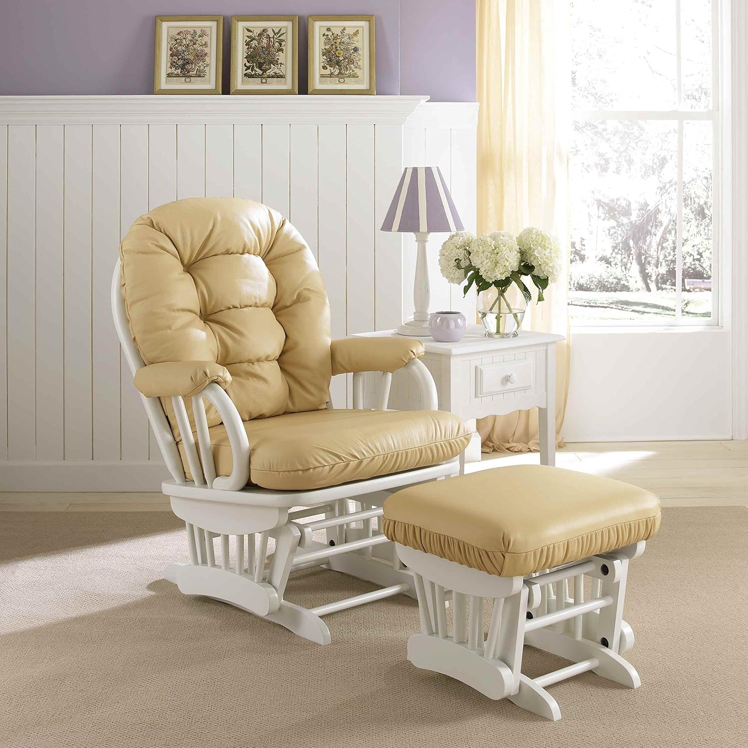 Best Home Sona Glide Rocker & Ottoman CoPak C413 Home