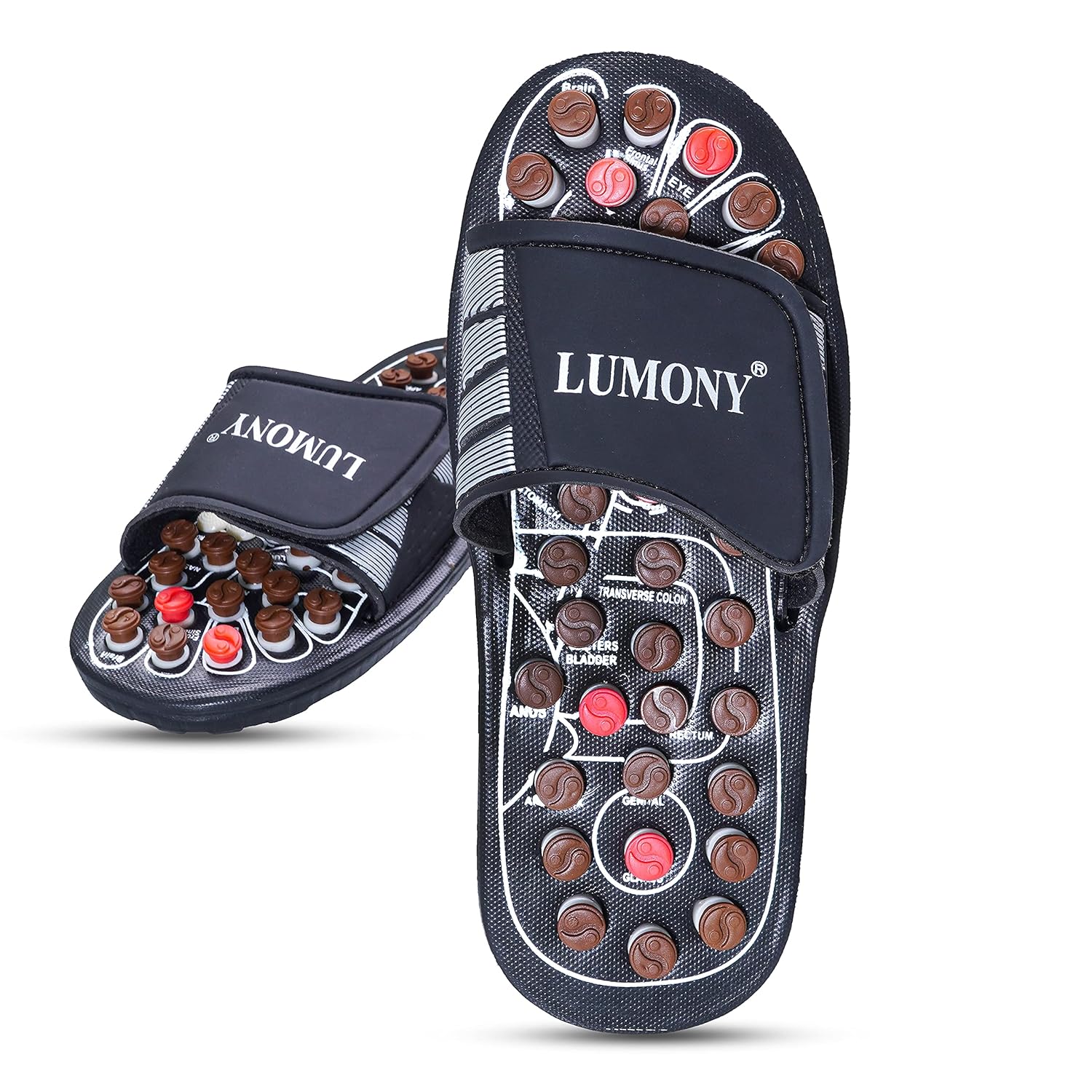 LUMONY® Accupressure Massage Slippers,Acupressure Yoga Slippers