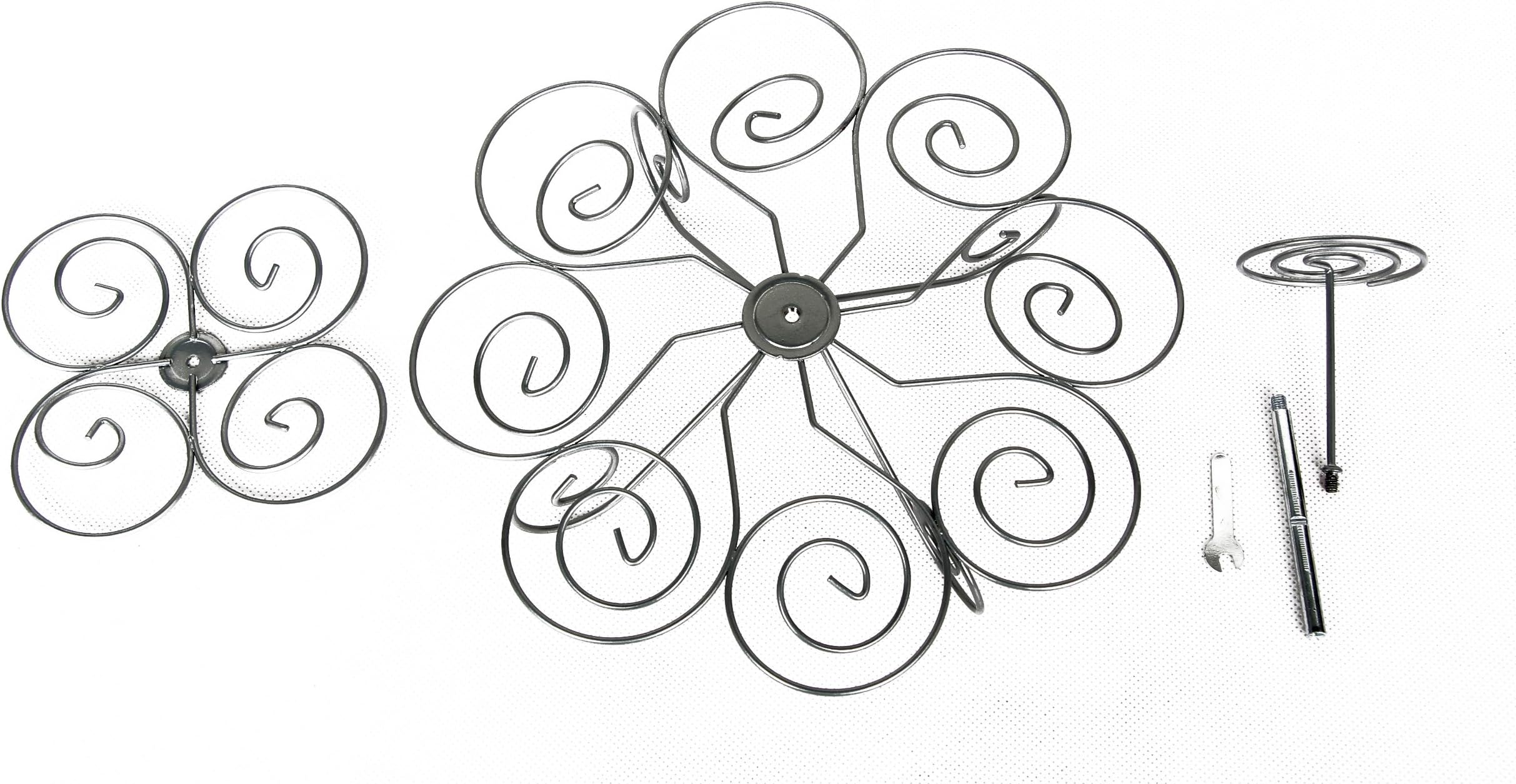 CostMad Wire Metal Round 3 Tier 13 Cups Cupcakes Display Holder Cakes Stand Tree for Wedding Birthday Party