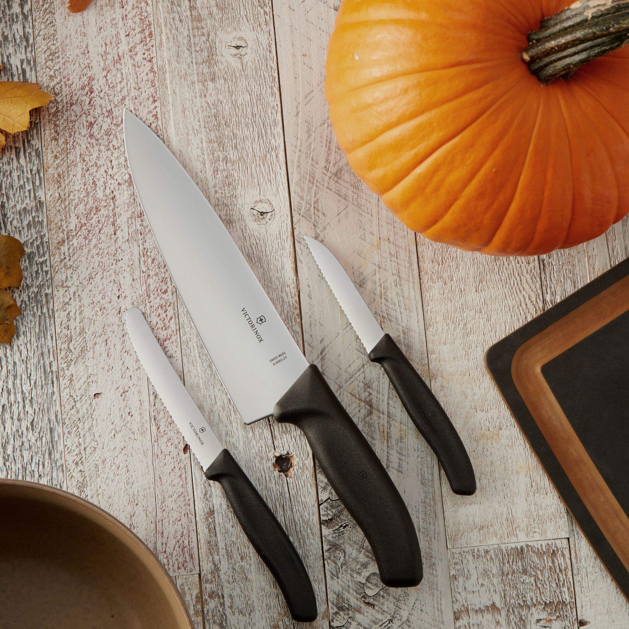 Victorinox Swiss Classic 8-Inch Chef's Knife with Straight-Edge Blade and Black Handle — Amazon image 5