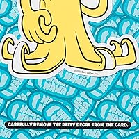 Vista 4 de Hallmark Fortnite - Tarjeta de cumpleaños para niños con calcomanía (pelado)