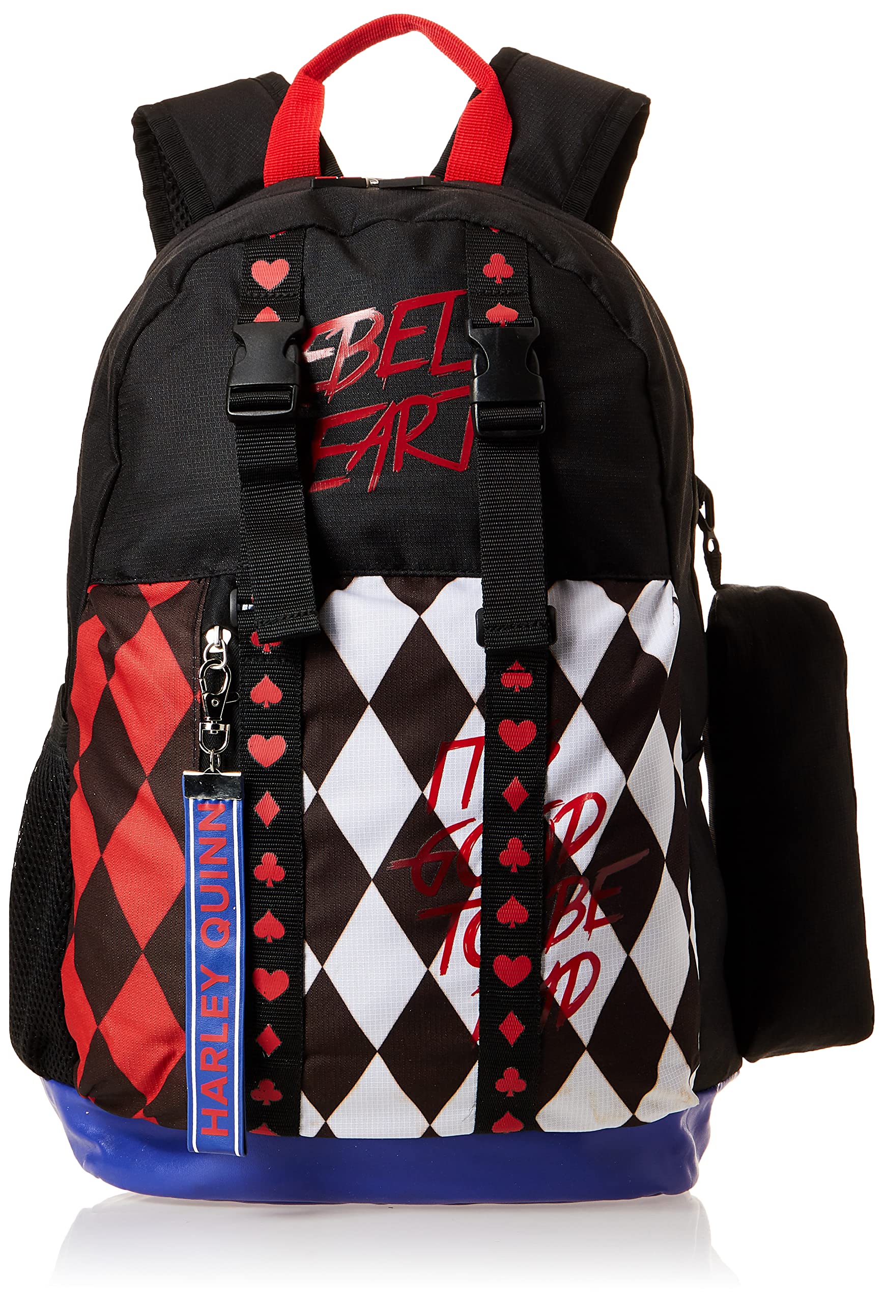Warner Bros Harley Quinn Good to Be Bad Teens Backpack, 16-Inch Size