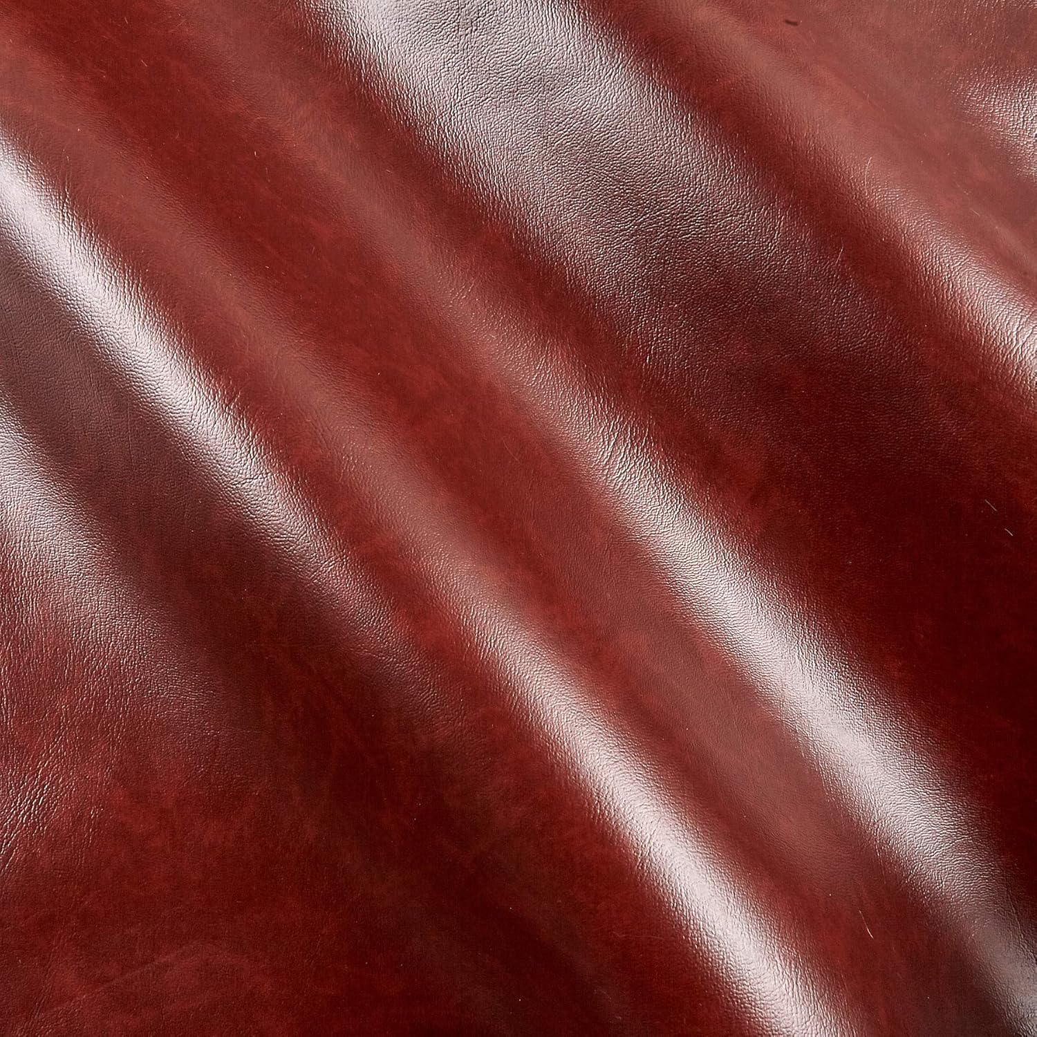 Faux Leather Rusty Brown, Fabric by the Yard