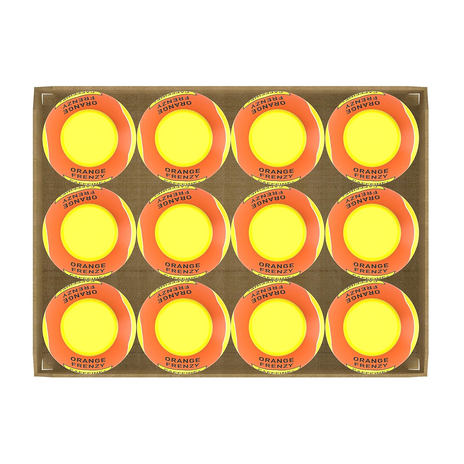 BODYARMOR EDGE Sports Drink with Caffeine, Orange Frenzy, Potassium-Packed Electrolytes, Caffeine Boost, Natural Flavors With Vitamins, Perfect for Athletes 20.2 Fl Oz (Pack of 12) : Everything Else