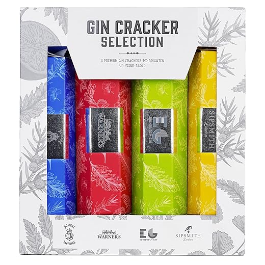 Premium Gin Cracker Selection (4 pack)