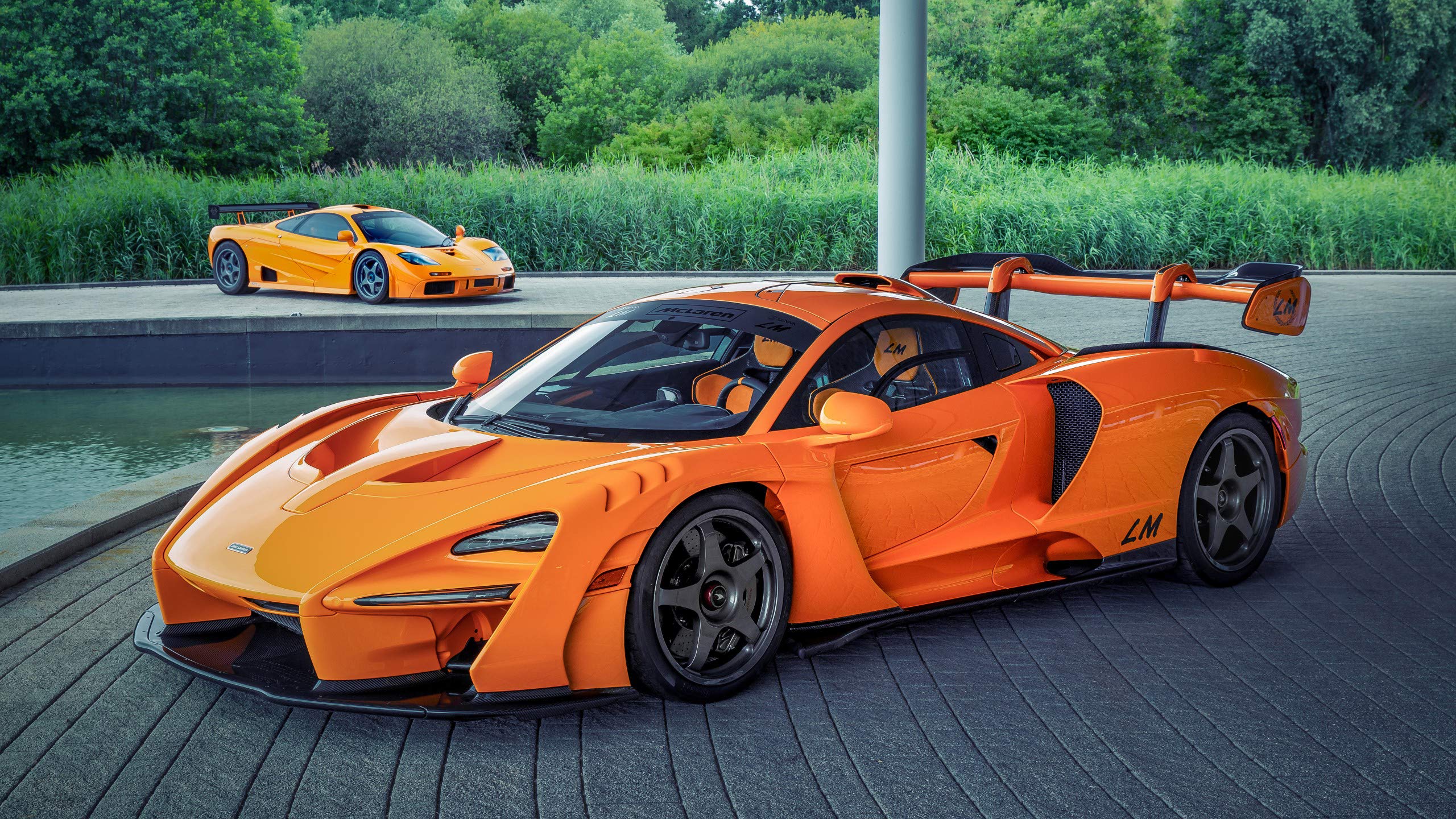 Amazon.com: Iconic Arts Laminated 42x24 Poster: Orange mclaren f1