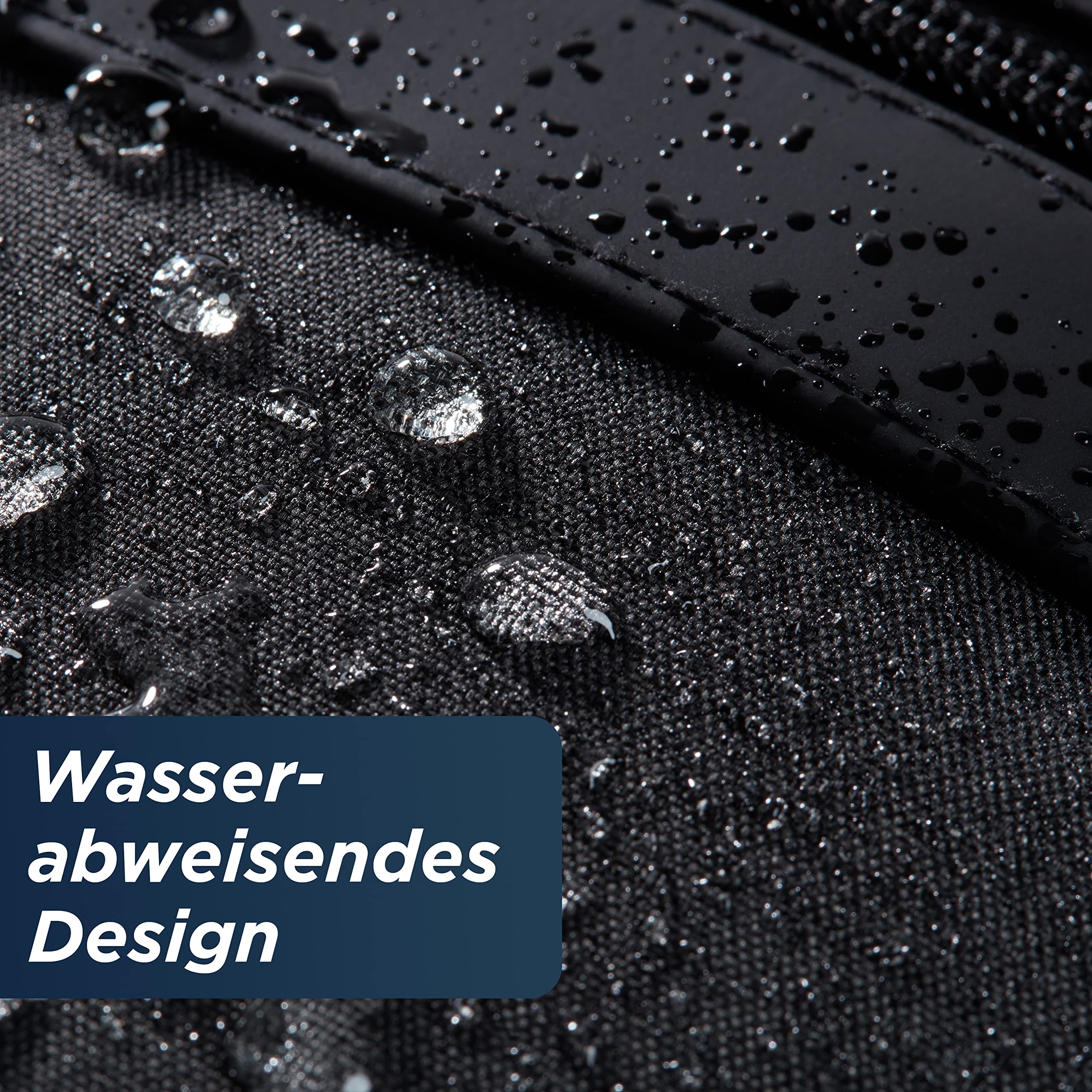 Wenter.S Rolltop Rucksack großer Kurierrucksack 25–30L anthrazit viele Taschen innen und aussen