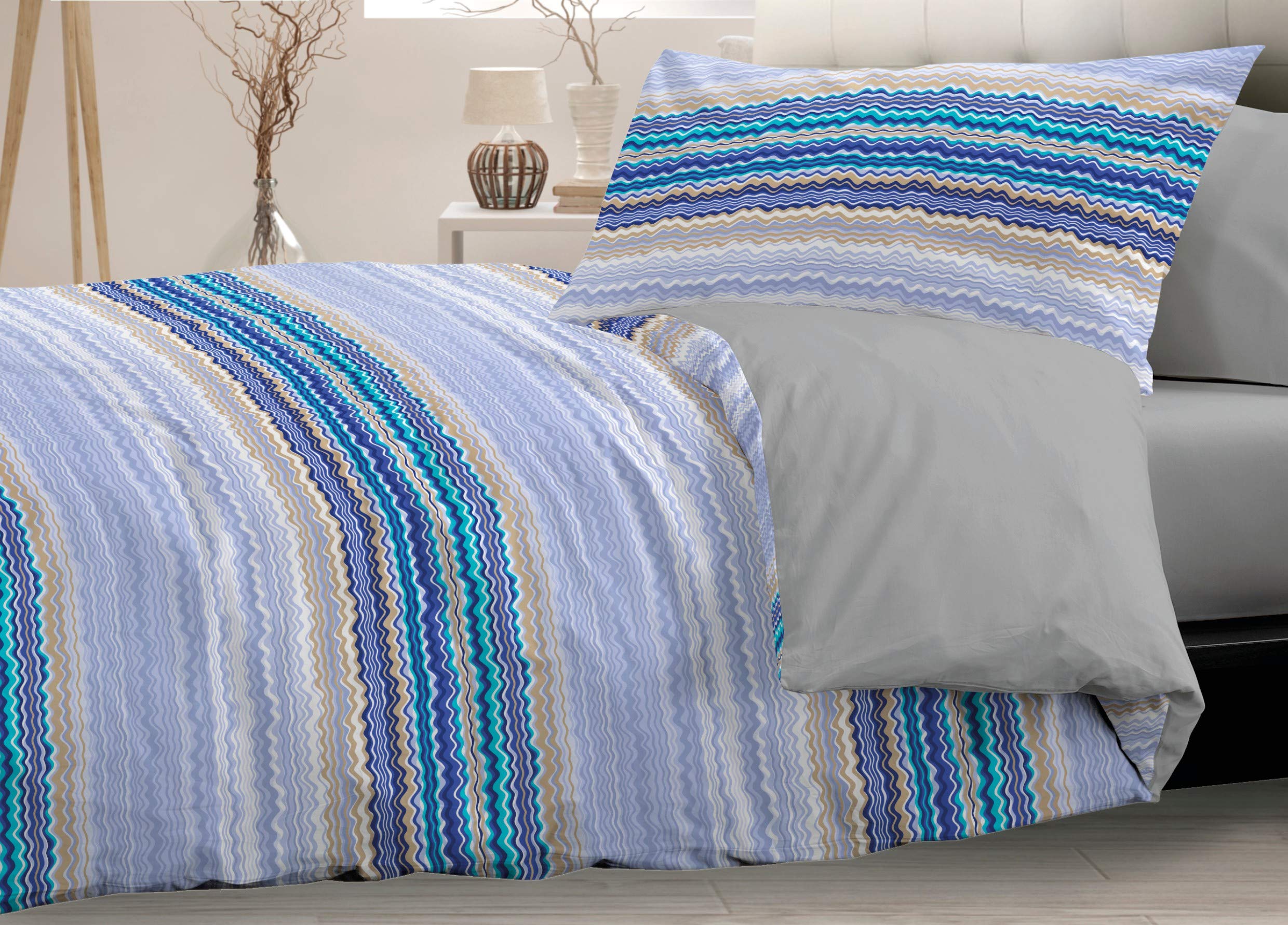 Copriletto Trapuntato Reversibile - Trapuntino Leggero Primaverile - U – HomeLife Italy