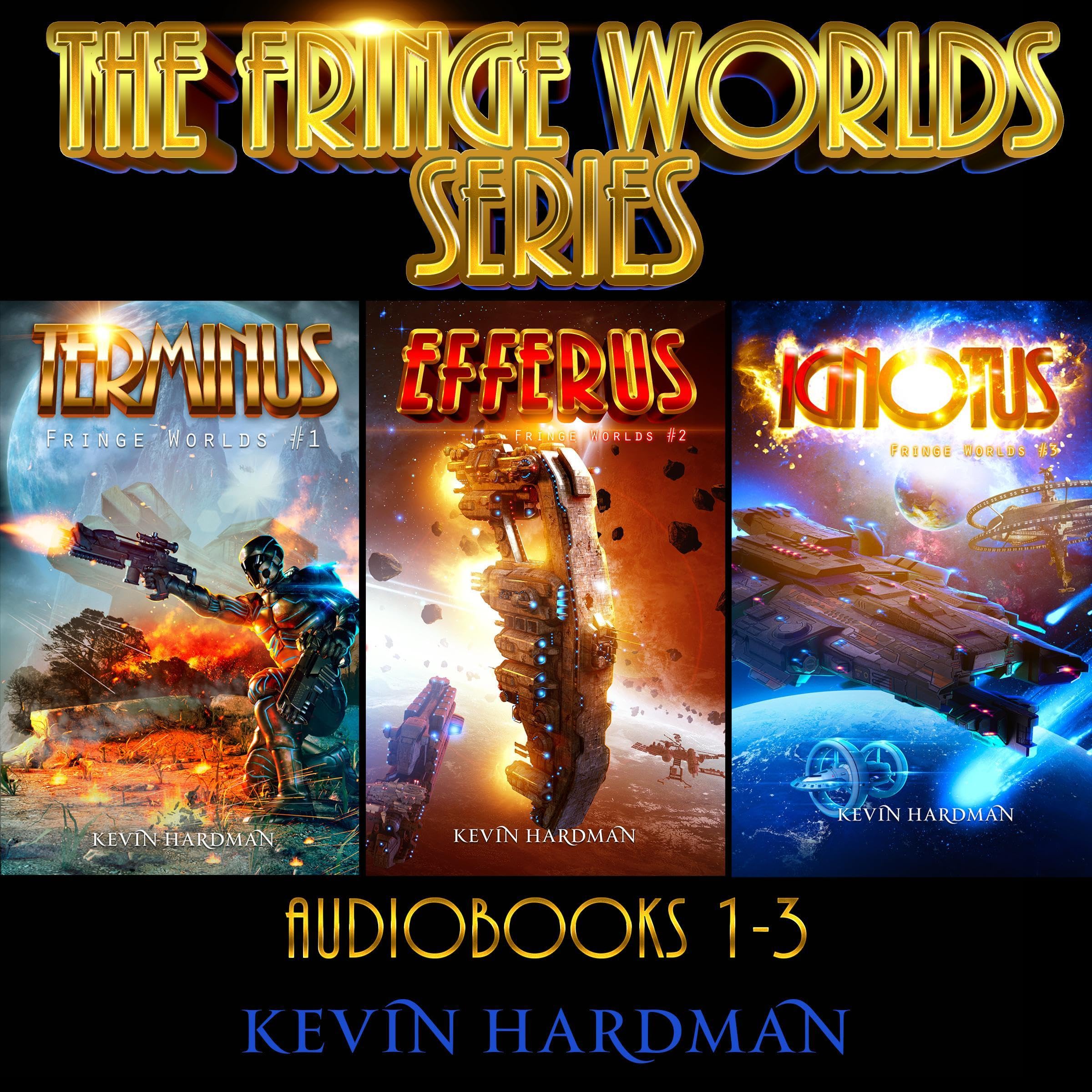 Cover art for The Fringe Worlds Series: Books 1-3