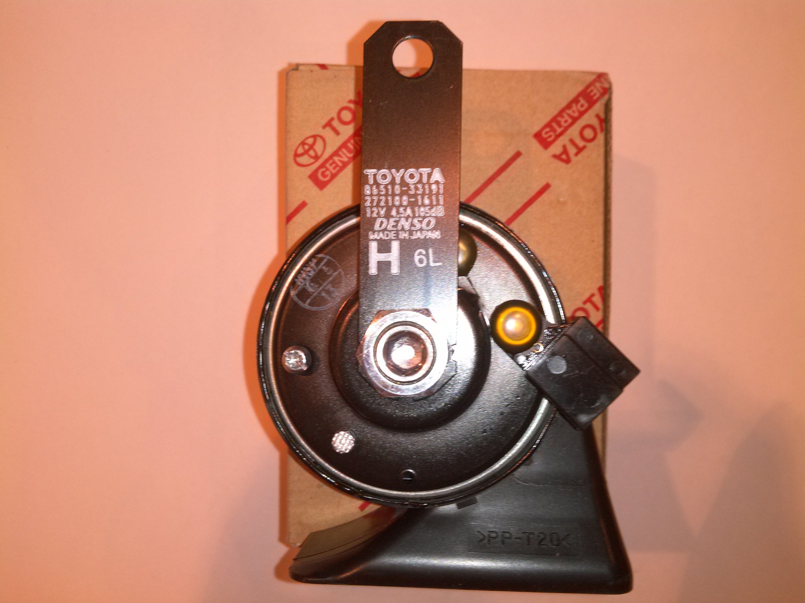 Amazon.com: Toyota Genuine 86510-33191 High Pitch Horn Assembly