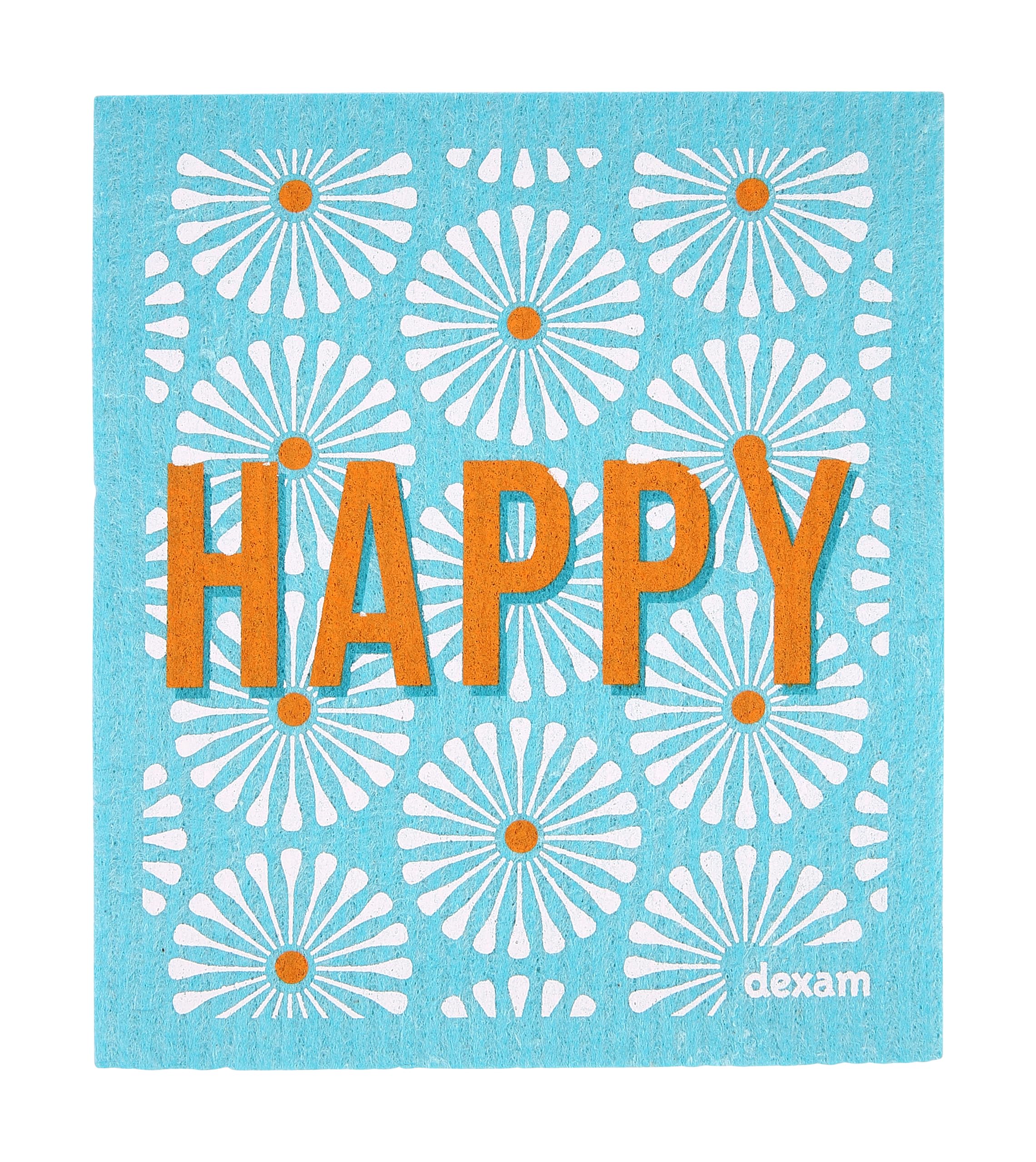 Swedish Dishcloth Happy