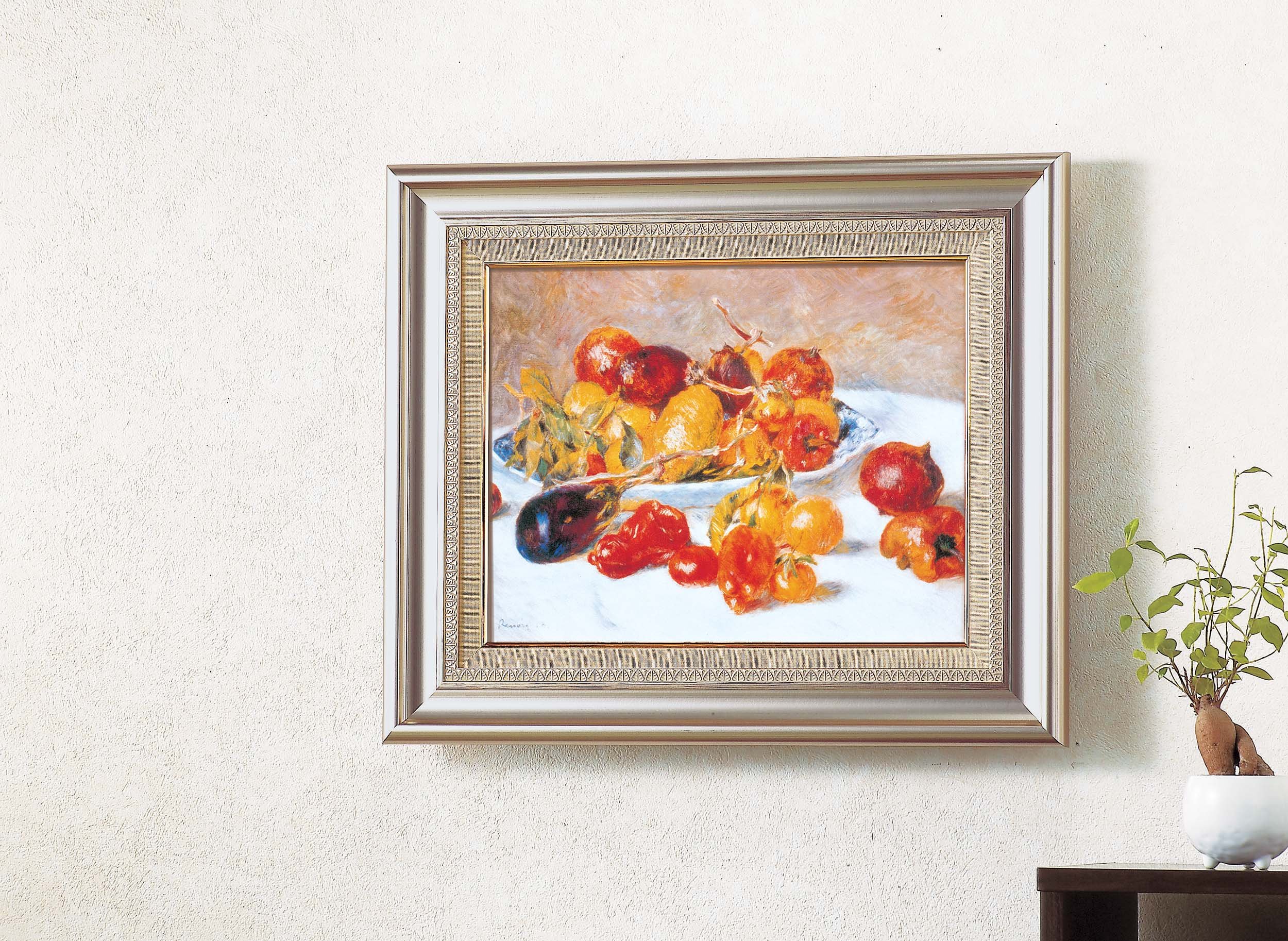 Amazon.co.jp: ルノワール名画額F6AS 1721140・南仏の果実 1151al
