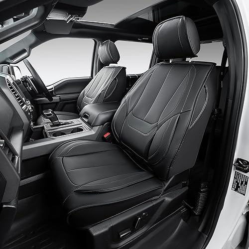 Miniatura 2 de OASIS AUTO Tacoma Fundas de Asientos Juego Completo, Compatible con Toyota Tacoma 2009-2023 Double&Crew Cab, Protectores de Asientos de Camión de