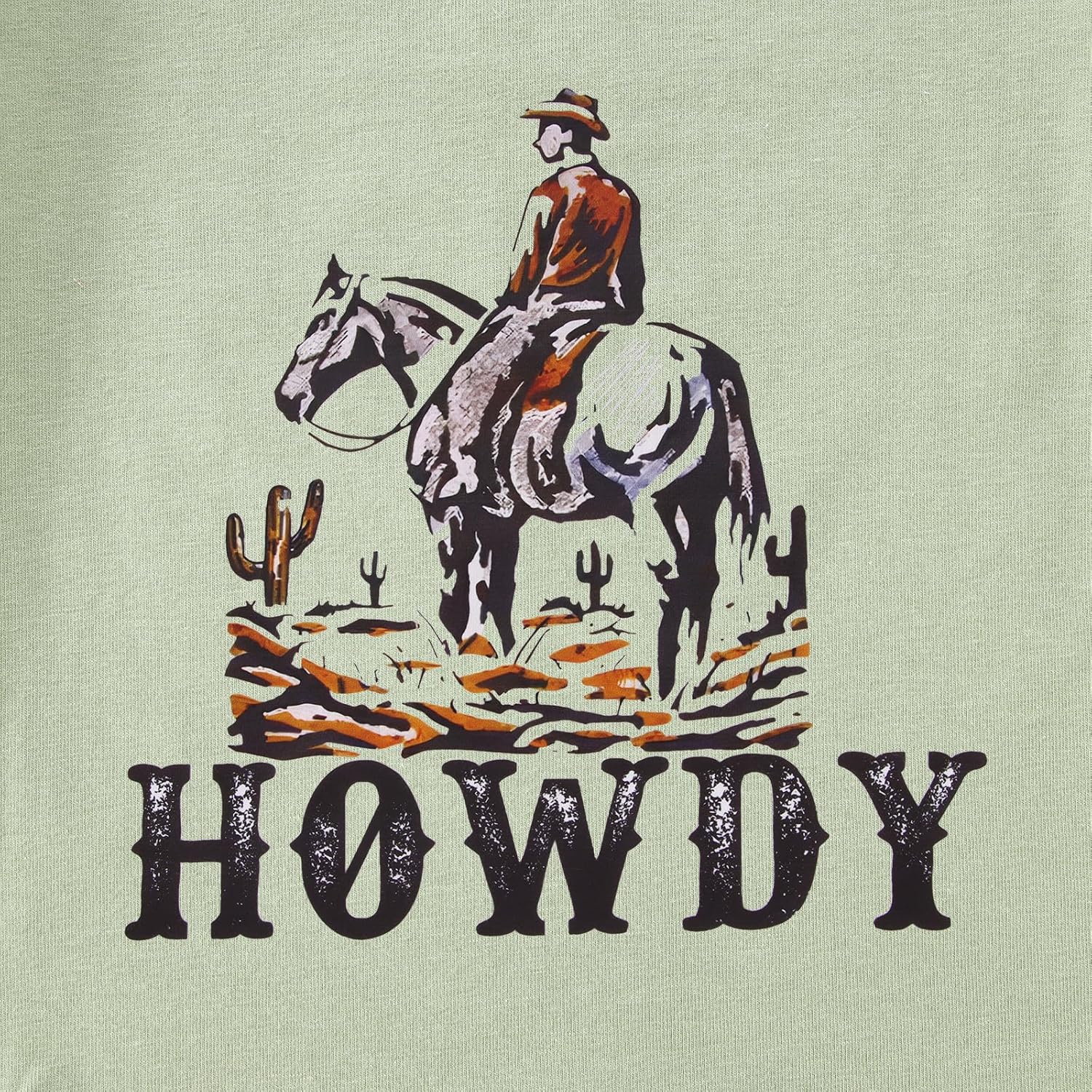 Toddler Baby Boy Rodeo Howdy Shirts Western Cowboy T-Shirt Kid Retro Country Summer Short Sleeve Cotton Tee Tops - Image 6