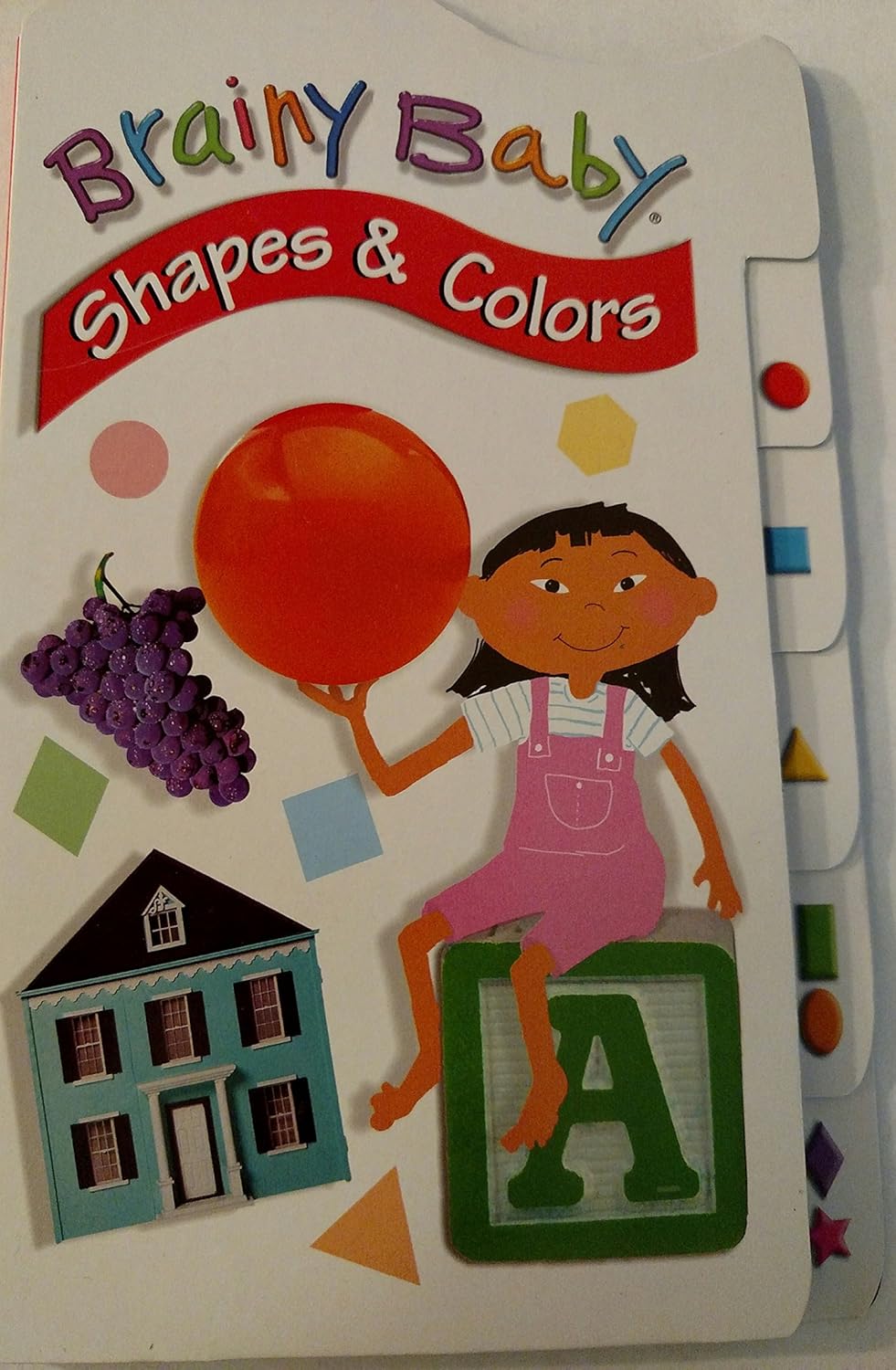 Brainy Baby Shapes & Colors Tab Book Amazon.in Toys & Games