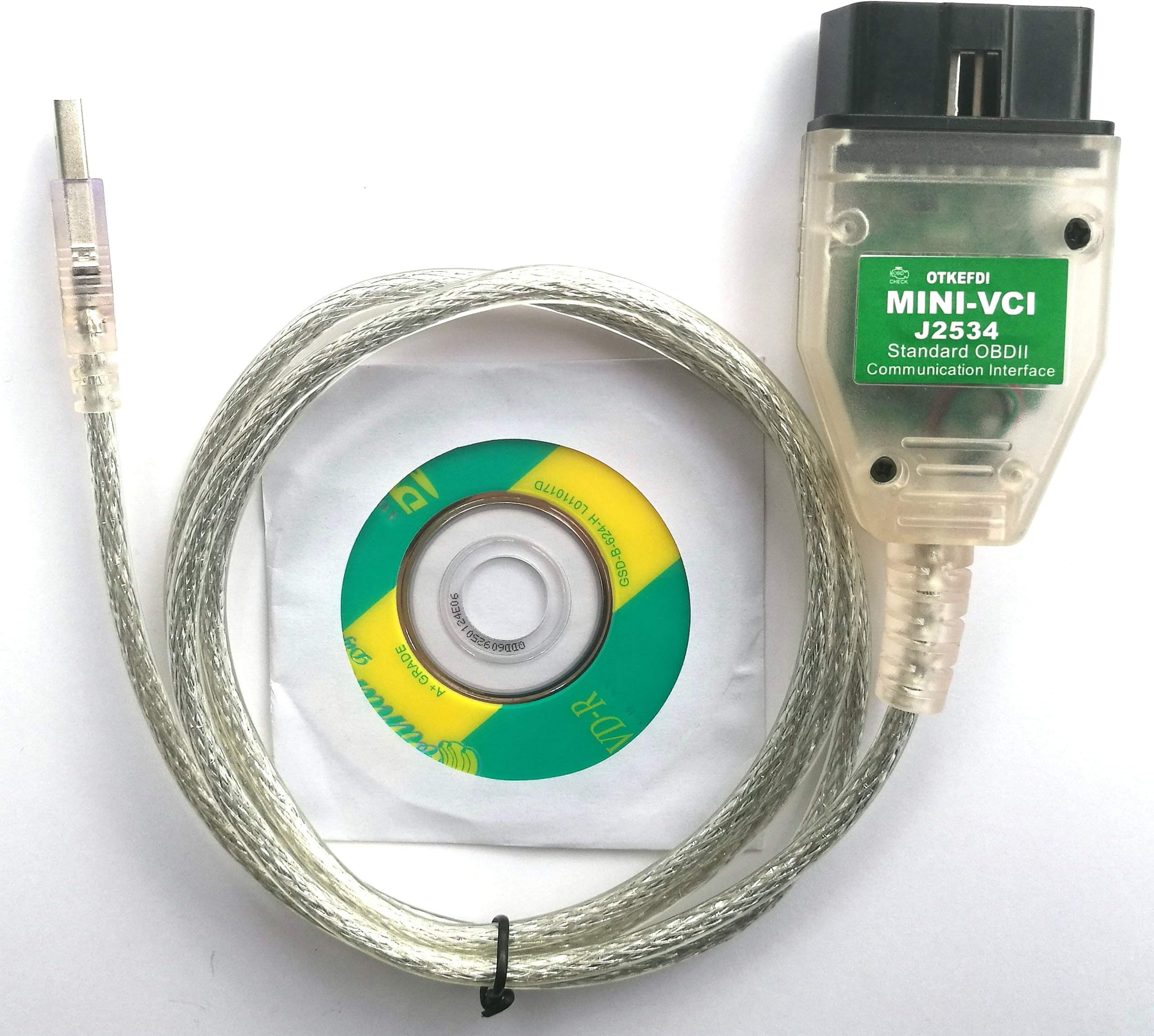 Mini VCI V13,OBDII Cable J2534 TIS Techstream