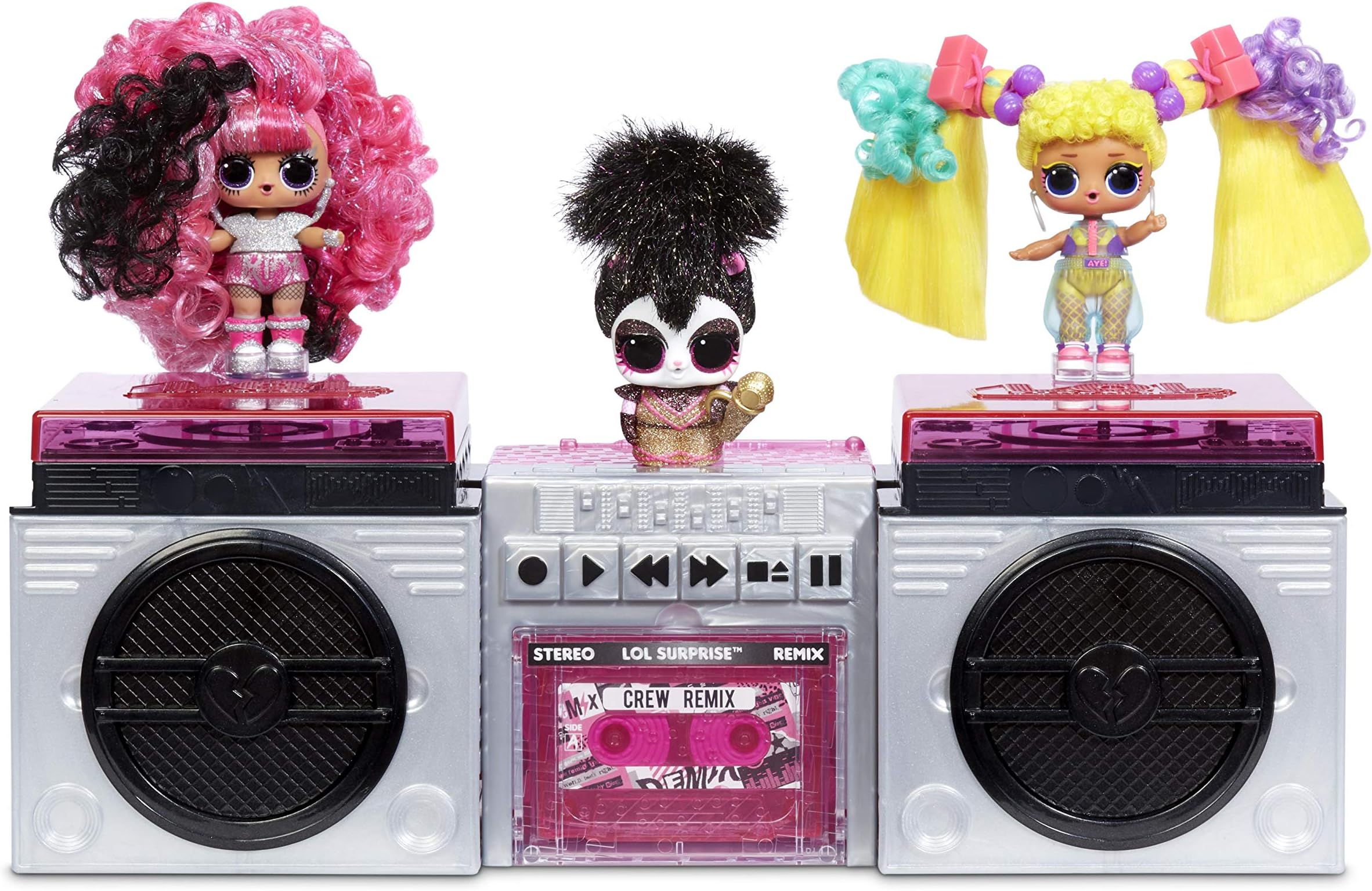 LOL Surprise Remix Pets - 9 Surprises with Real Hair & Surprise Song Lyrics