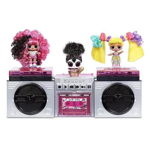 L.O.L. Surprise! LOL Surprise Remix Pets, Coleccionable, 9 Sorpresas con Cabello Real