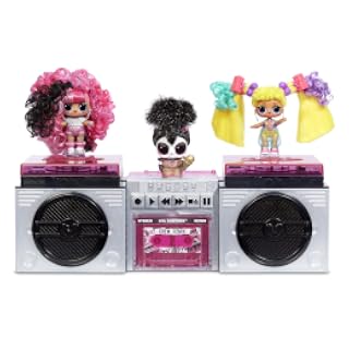 L.O.L. Surprise! LOL Surprise Remix Pets 9 sorpresas, pelo real, incluye cinta de casete de música con letras de canciones sorpresa, accesorios, muñecas