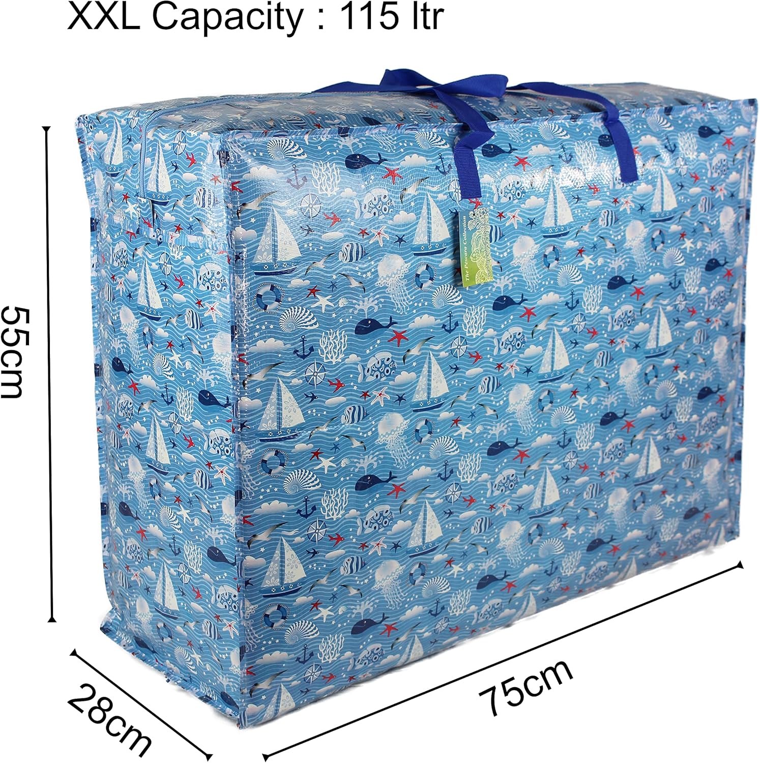 Extra Large 115 litre Storage Bags Water & Dust Resistant. Double