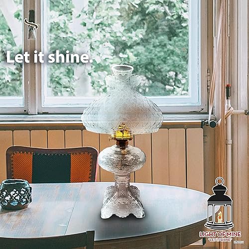 Miniatura 47 de Light of Mine - Chimenea de repuesto para lámpara de aceite con capucha de 3 x 7 pulgadas (3 x 7 pulgadas)