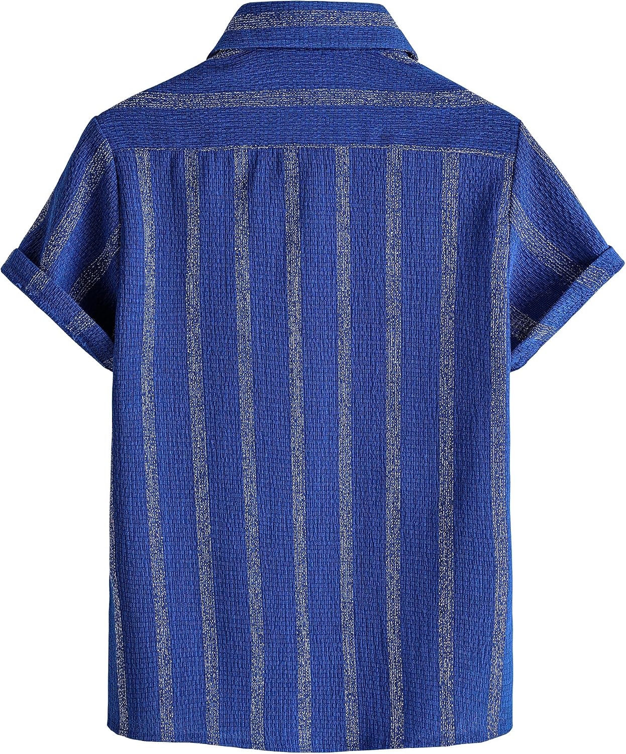 Boys Shirts Casual Button Down Shirt Short Sleeve Dress Shirt image 3
