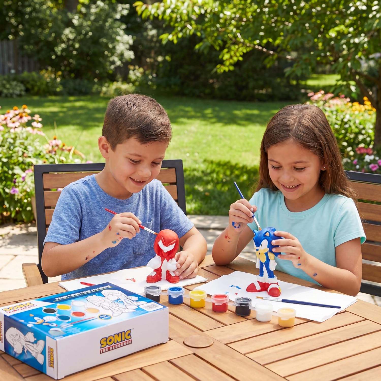 Sonic Hedgehog Paint Your Own Figurines