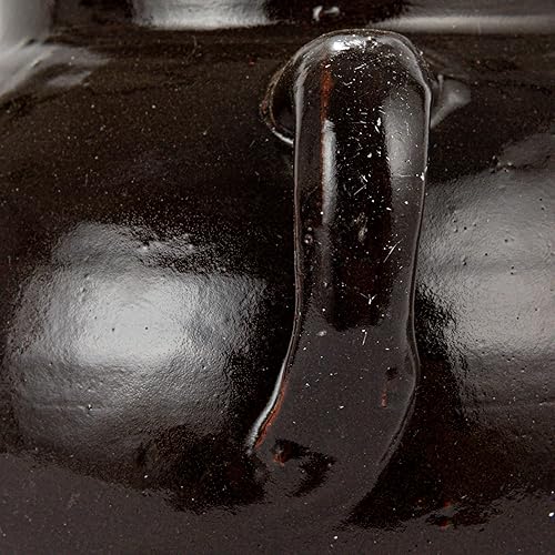 Miniatura 6 de Creative Co-Op Encontrado Tarro de arcilla decorativa, Espresso