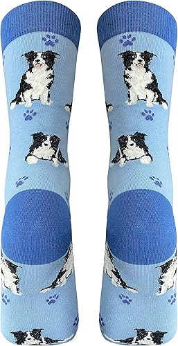 Miniatura 4 de Calcetines para amantes de las mascotas divertidos para todas las estaciones talla única para mujeres y hombres regalos de gatos y perros