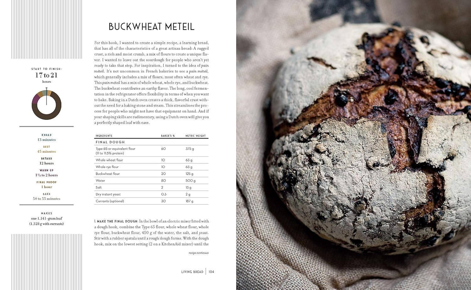 Living Bread: Tradition and Innovation in Artisan Bread Making: A Baking Book