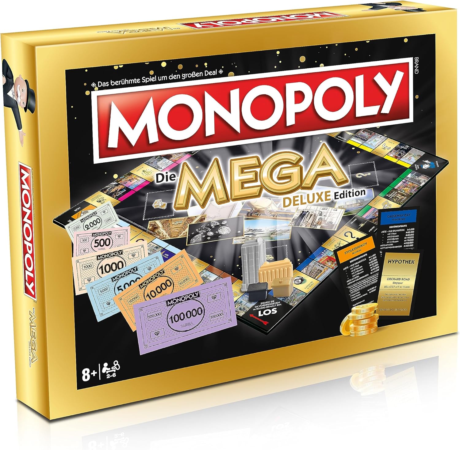 movimientos ganadores monopolio mega edición de Paraguay Ubuy
