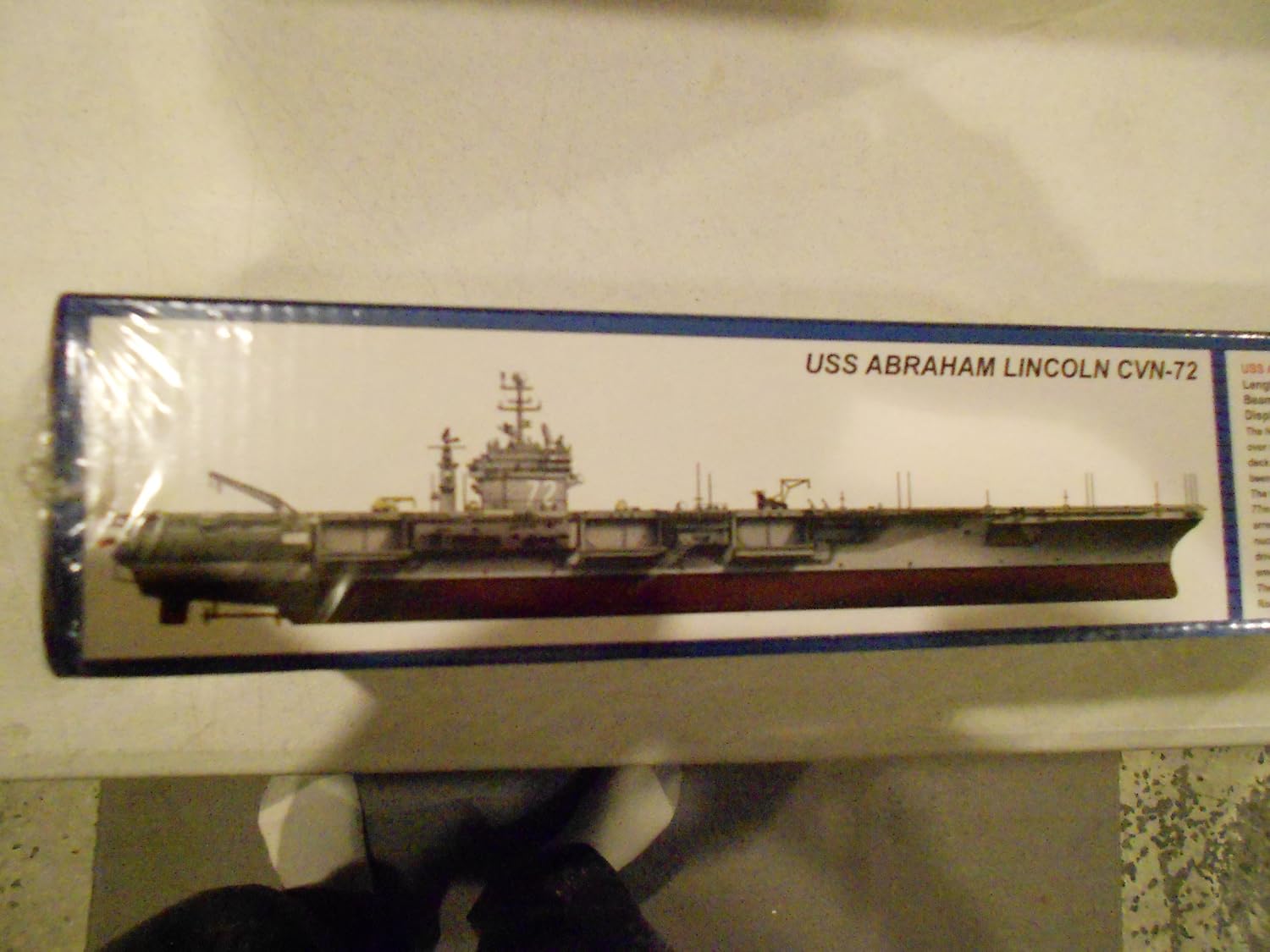 Trumpeter USS Abraham Lincoln CVN72 Aircraft Carrier (1/700 Scale)