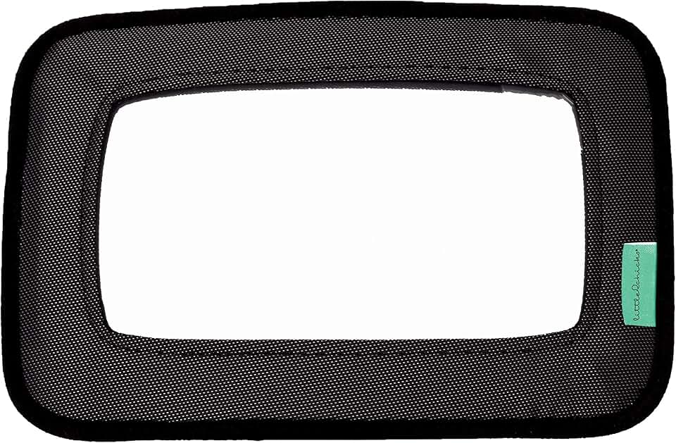 Little Chicks Espelho de segurança para bebês com visão fácil para bebês - Espelho de assento de carro para bebês e crianças pequenas com visão ampla clara - Essencial para segurança e conveniência