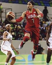 MAYA MOORE USA WOMEN'S OLYMPIC BASKETBALL 8X10 SPORTS ACTION PHOTO (RIO)