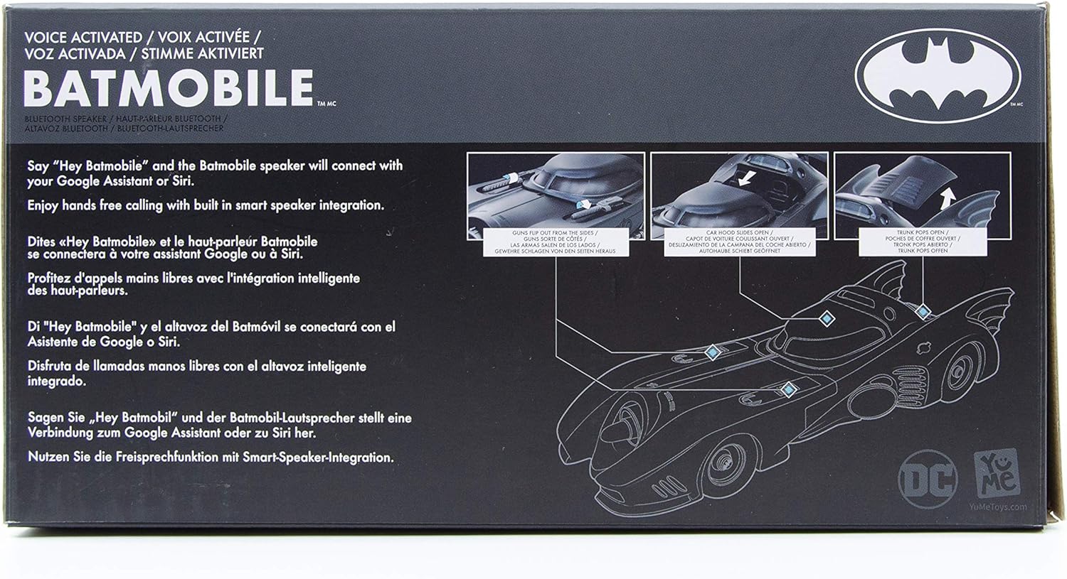 YuMe Voice Activated Batmobile