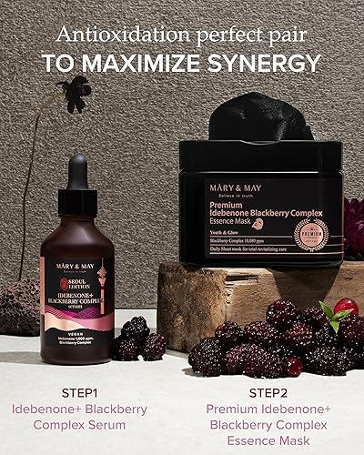 Miniatura 73 de Mary&May Suero de niacinamida Duo Twin Pack (1.0 fl oz x2+Crema para los ojos 0.42 oz) Complejo de 6 péptidos,Centella Asiática,Fruta cítrica Unshiu