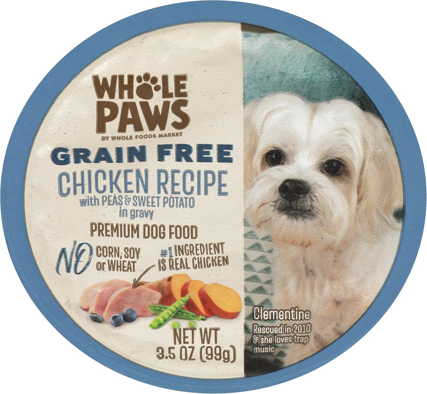 Whole Paws Grain Free Premium Dog Food, Chicken Recipe With
