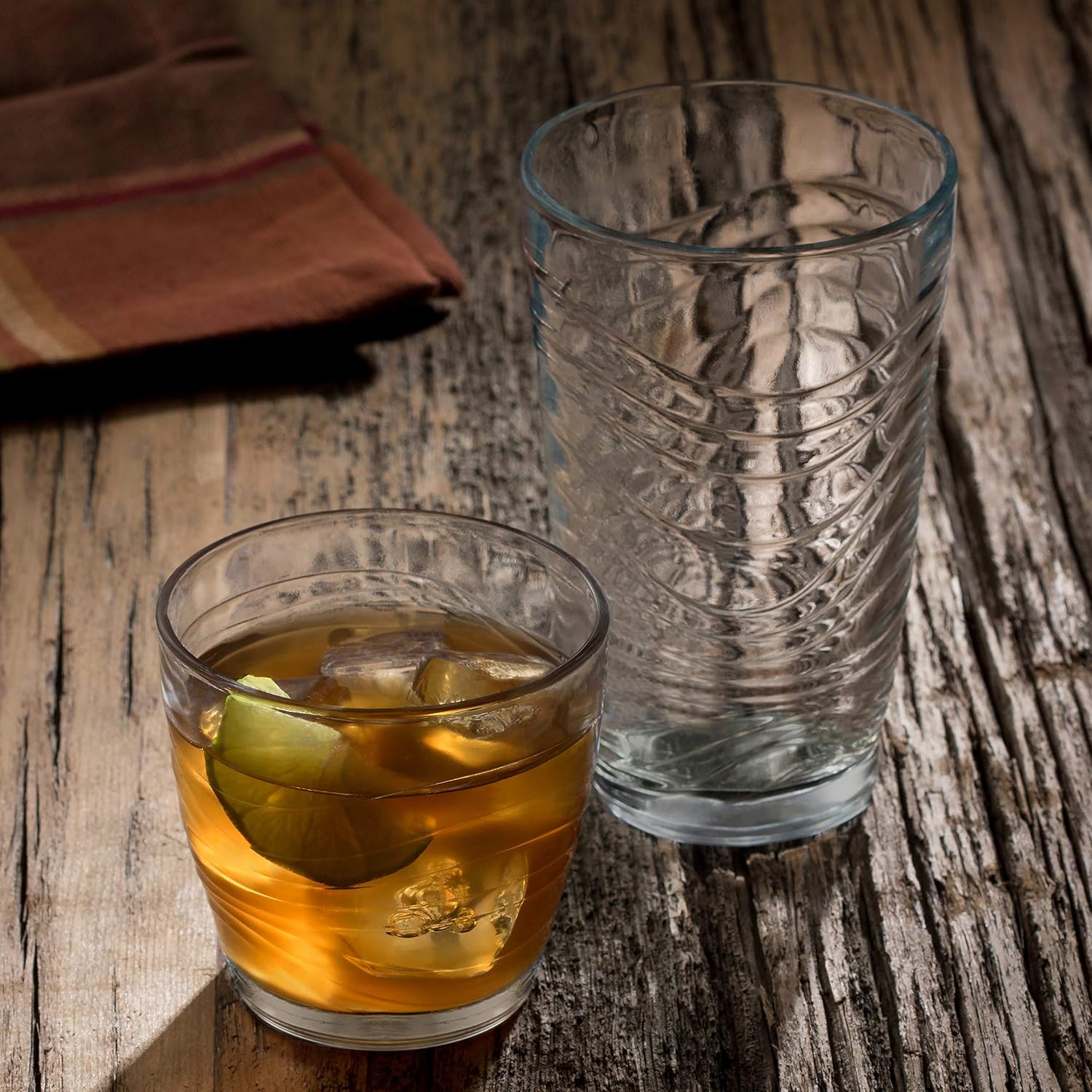 Tесh Dеаlѕ 🔥 Libbey Orbita 16-Piece Tumbler and Rocks Glass Set