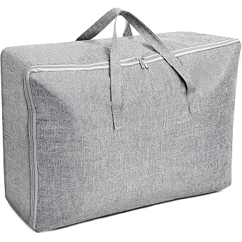 AiQInu Large Storage Bag 105 L Foldable Underbed Storage Box with Handle Waterproof Durable Moving Bags for Bedding Mattress Toppers Blankets Duvets and Pillows