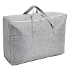 AiQInu 3 Pièces Grand Sac de Rangement 105L+84L+70L, Rangement sous Lit Pliable Closet Organizer Sac de Rangement pour Couette Imperméable avec Poignées Renforcées pour Édredons Couvertures Oreillers