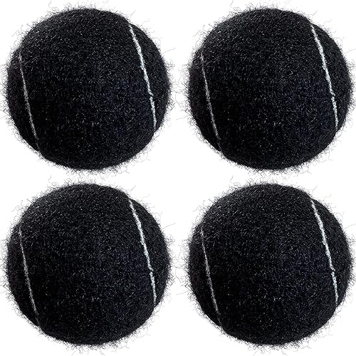 HPWFHPLF Pelotas de tenis, paquete de 4 pelotas de tenis de práctica avanzada para principiantes, entrenamiento jugando pelotas de tenis