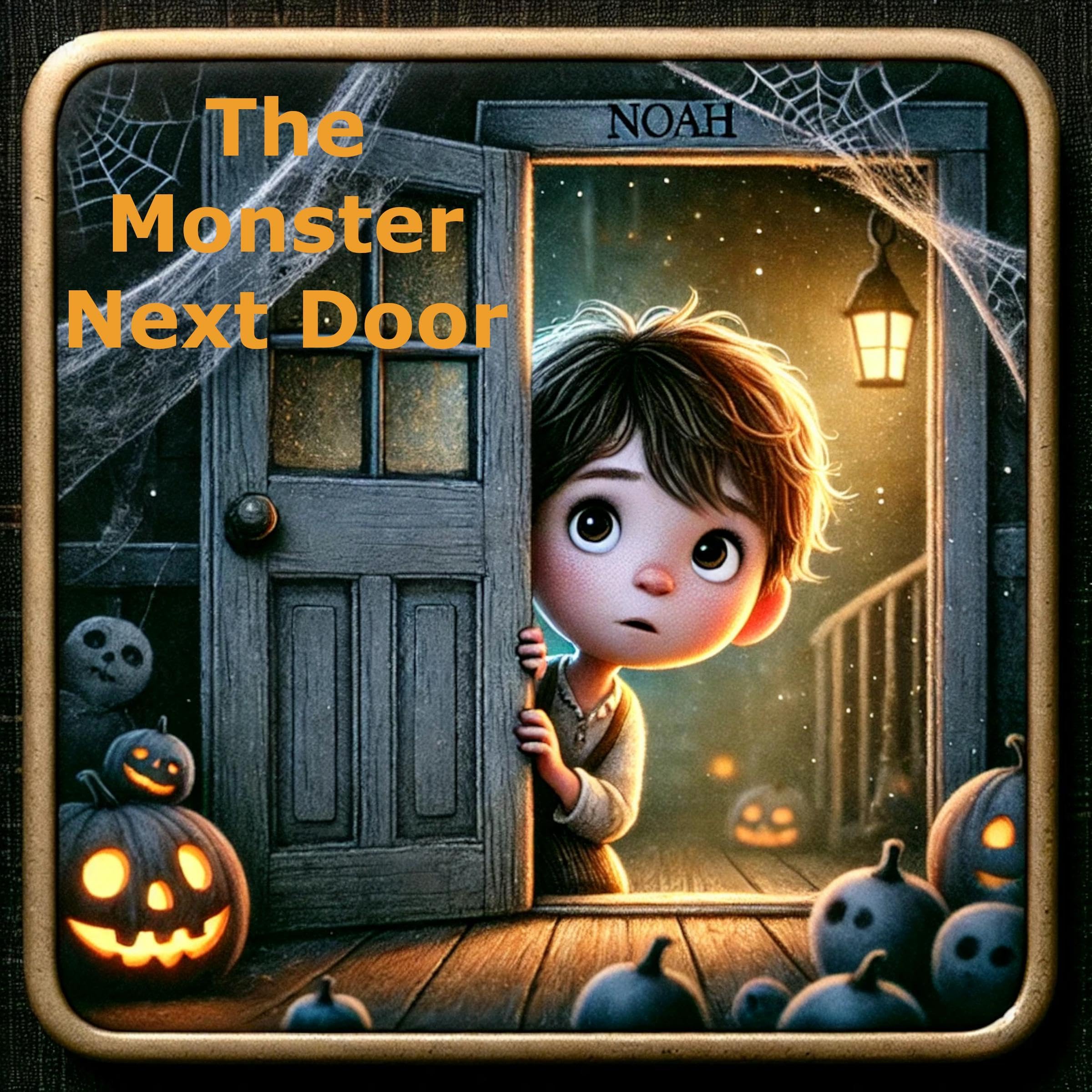 Cover art for The Monster Next Door