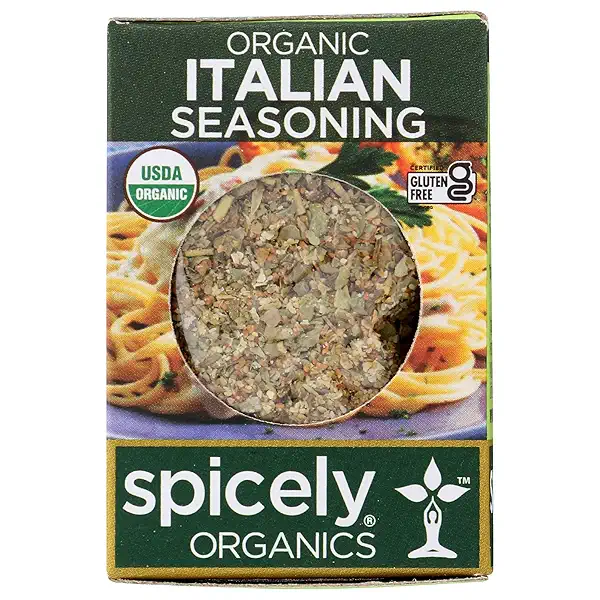SPICELY Organic Italian Seasoning, 0.1 OZ 1