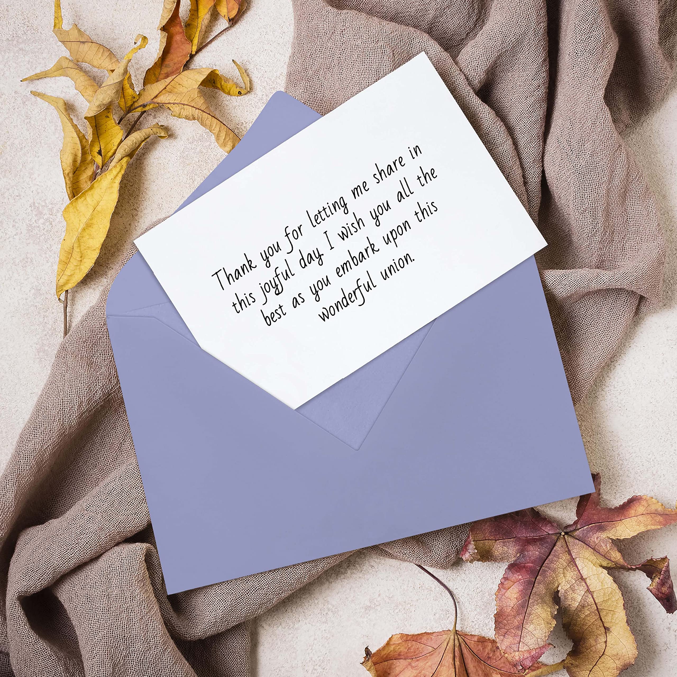 Darling Souvenir A6 lawendowe koperty z zaproszeniem (4 3/4 x 6 1/2) euro klapka V 80 LBS idealne na wesela, urodziny, zaproszenia, baby shower, kartki okolicznościowe - dostępne pakiety i kolory